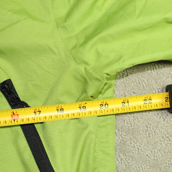 Oakley Lime Green Patrol Shell Hooded Parka Jacket Men's Size Small - Picture 9 of 9